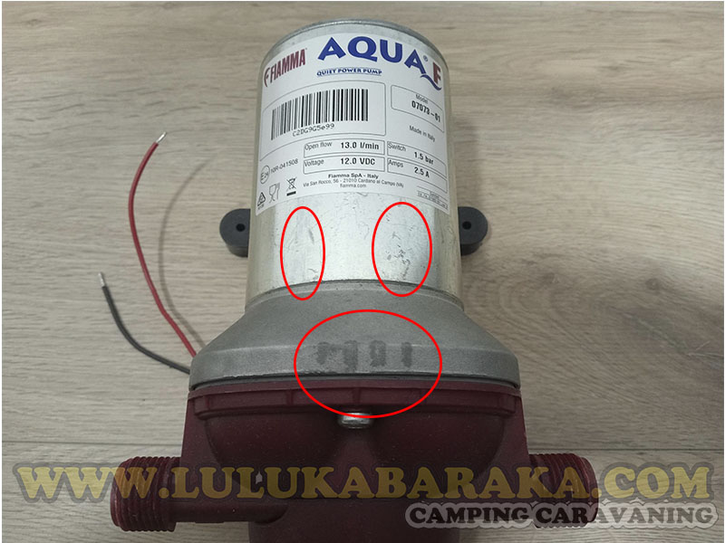 Aqua 8F 13 litros Fiamma (RASTRO)